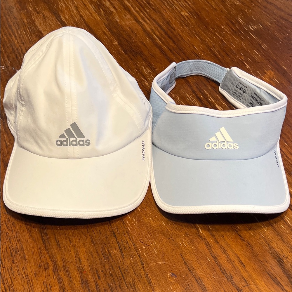 Adidas hat and visor